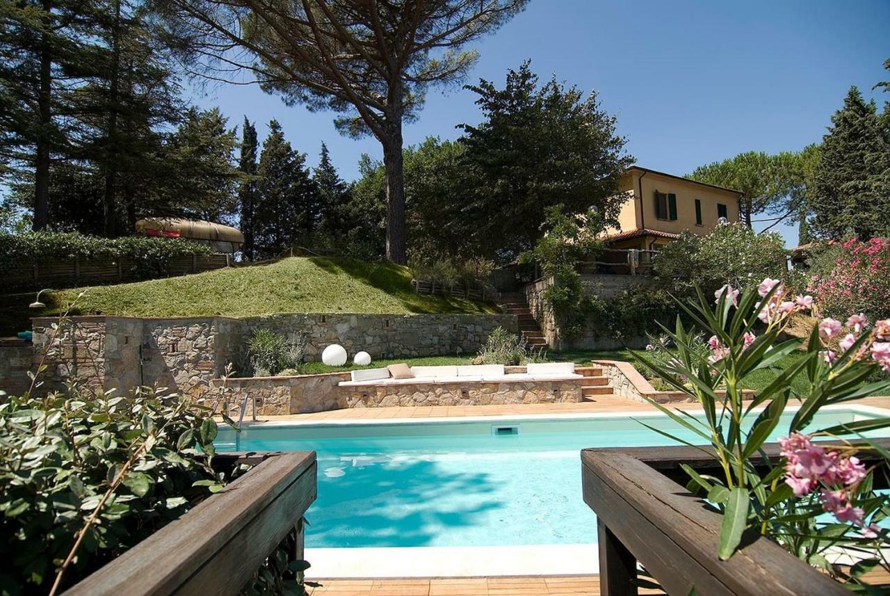 Stunning Country House Overlooking Tuscany Hills Lorenzana المظهر الخارجي الصورة