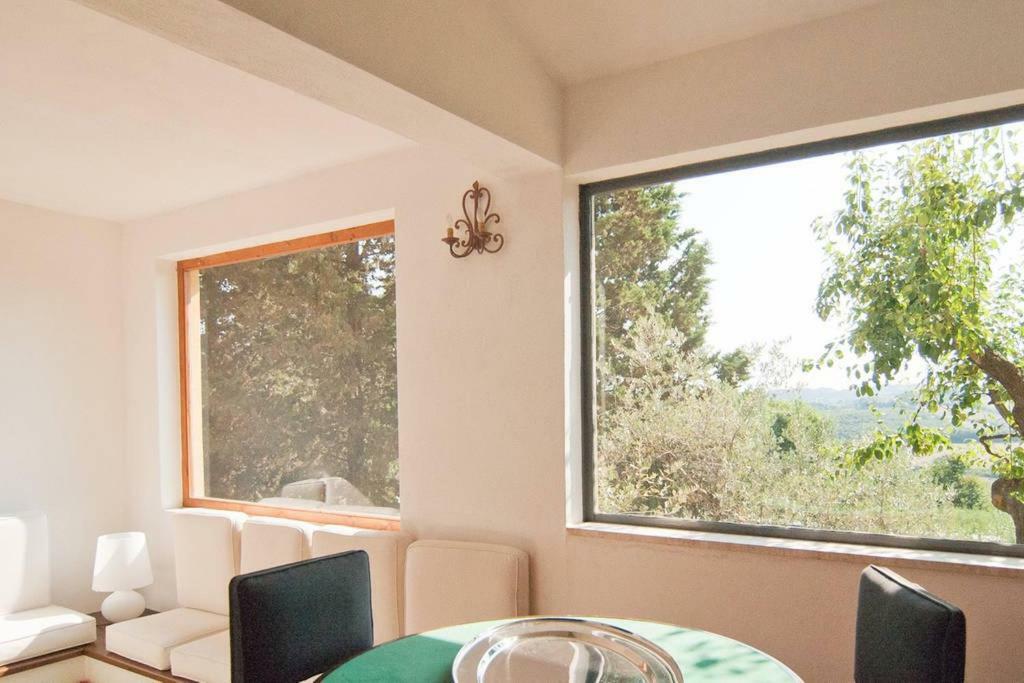 Stunning Country House Overlooking Tuscany Hills Lorenzana المظهر الخارجي الصورة